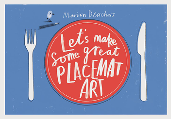 Паперова книга «Let's Make Some Great Placemat Art», автор Маріон Дьючарс - фото №1 - мініатюра