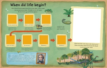 Бумажная книга «How the World Works Sticker Activity Book», автор Эмили Стид - фото №3 - миниатюра