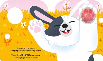 Бумажная книга «High Five Bunny!», автор Робин Бэйнс - фото №3 - миниатюра