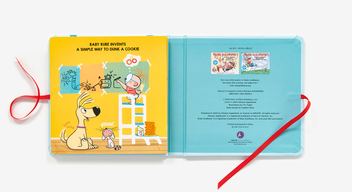 Паперова книга «Baby Rube's Opposites (A Rube Goldberg Book)», автор Дженніфер Джордж - фото №7 - мініатюра