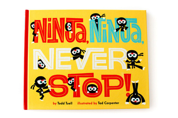 Бумажная книга «Ninja, Ninja, Never Stop!», автор Тодд Туэлл - фото №2 - миниатюра