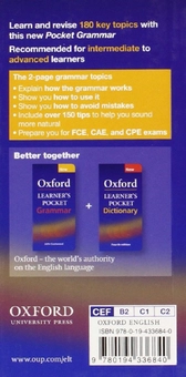 Паперова книга «Oxford Learner's Pocket Grammar», автор Джон Іствуд - фото №2 - мініатюра