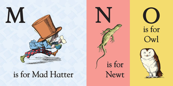 Бумажная книга «A is for Alice: An Alphabet Book», автор Льюис Кэрролл - фото №4 - миниатюра