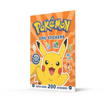 Бумажная книга «Pokemon Epic stickers» - фото №2 - миниатюра