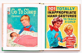 Бумажная книга «Bad Little Children's Books. KidLit Parodies, Shameless Spoofs, Tweaked Covers», автор Артур С. Гэкли - фото №6 - миниатюра