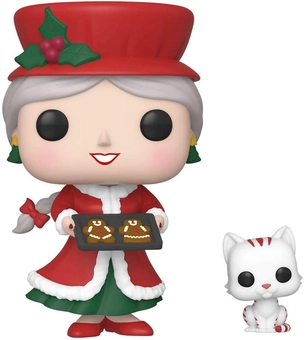  «Коллекционная фигурка Funko POP! Holiday Mrs. Claus (44425)», бренда Funko Pop - фото №1 - миниатюра