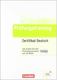 Паперова книга «Prüfungstraining DaF: B1 - Zertifikat Deutsch: Übungsbuch (+CD)» - фото №1 - мініатюра