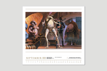 Бумажная книга «Star Wars Art. Ralph McQuarrie 2020 Poster Calendar» - фото №7 - миниатюра