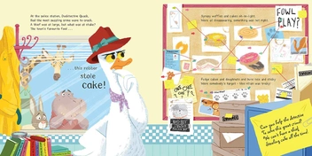 Бумажная книга «Ducktective Quack and the Cake Crime Wave», автор Клэр Фридман - фото №5 - миниатюра