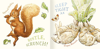 Паперова книга «Night, Night, Peter Rabbit», автор Беатріс Поттер - фото №7 - мініатюра