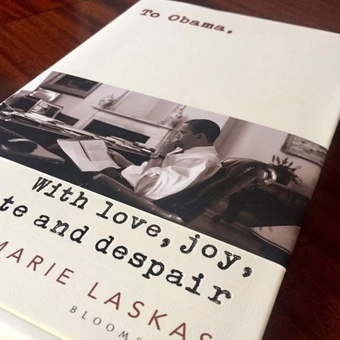 Паперова книга «To Obama», автор Жанна Марі Ласкас - фото №2 - мініатюра