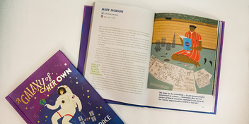 Бумажная книга «A Galaxy of Her Own: Amazing Stories of Women in Space», автор Либби Джэксон - фото №5 - миниатюра