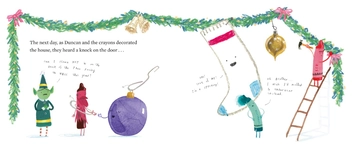 Паперова книга «The Crayons’ Christmas», автор Дрю Дейволт - фото №3 - мініатюра