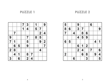 Паперова книга «Big Book of Su Doku Book 2 : 300 Su Doku Puzzles», автор Коллінз - фото №2 - мініатюра