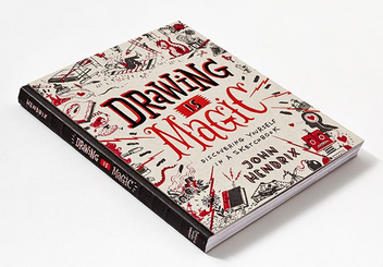 Паперова книга «Drawing Is Magic. Discovering Yourself in a Sketchbook», автор Джон Гендрікс - фото №3 - мініатюра