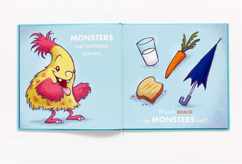 Бумажная книга «Monsters Go Night-Night», автор Аарон Зенц - фото №5 - миниатюра
