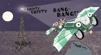 Паперова книга «Chitty Chitty Bang Bang», автор Пітер Бентлі - фото №4 - мініатюра
