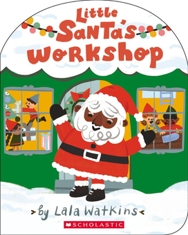 Бумажная книга «Little Santa's Workshop», автор Лала Уоткинс - фото №2 - миниатюра