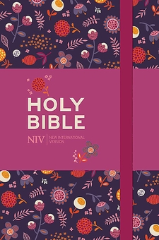 Бумажная книга « The Holy Bible New. Floral» - фото №1 - миниатюра