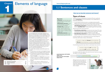 Бумажная книга «Cambridge International AS & A Level English Language Student's Book» - фото №2 - миниатюра