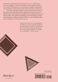 Паперова книга «Cocoa: An exploration of chocolate, with recipes», автор Сью Куїнн - фото №2 - мініатюра