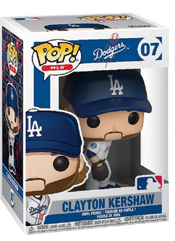  «Колекційна фігурка Funko Pop! Pop Sports Major League Baseball Clayton Kershaw (FK30238)», бренду Funko Pop - фото №3 - мініатюра