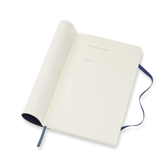  «Еженедельник Moleskine на 2020 год Сапфир (DSB2012WN3Y20)», бренда Moleskine - фото №3 - миниатюра