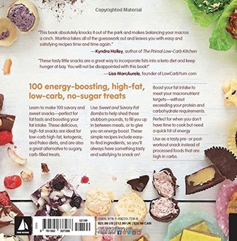 Бумажная книга «Sweet and Savory Fat Bombs», автор Мартина Слайерова - фото №2 - миниатюра