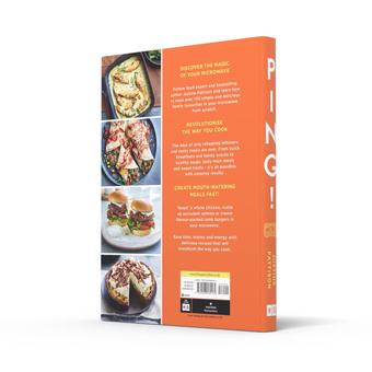 Бумажная книга «PING! Cook, Bake, Create Using Just Your Microwave», автор Жюстин Паттисон - фото №6 - миниатюра