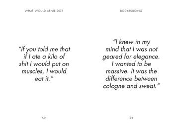 Бумажная книга «What Would Arnie Do?» - фото №9 - миниатюра