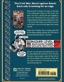 Бумажная книга «Big Bad Ironclad! Nathan Hale's Hazardous Tales #2. A Civil War Tale», автор Натан Хейл - фото №2 - миниатюра