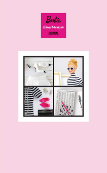 Бумажная книга «Barbie Style Hardcover Journal» - фото №1 - миниатюра
