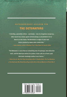 Паперова книга «The Detonators. The Secret Plot to Destroy America and an Epic Hunt for Justice», автор Чед Мілман - фото №2 - мініатюра