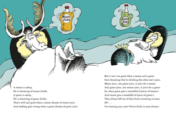 Паперова книга «Dr. Seuss's Sleep Book», автор Доктор Сьюз - фото №2 - мініатюра