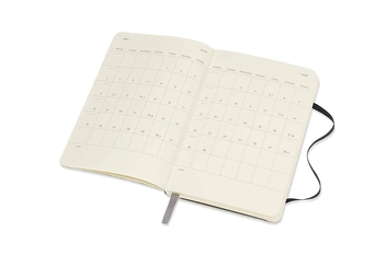  «Еженедельник карманный Moleskine 2019-2020 Черный (DSB18WN2Y20)», бренда Moleskine - фото №6 - миниатюра
