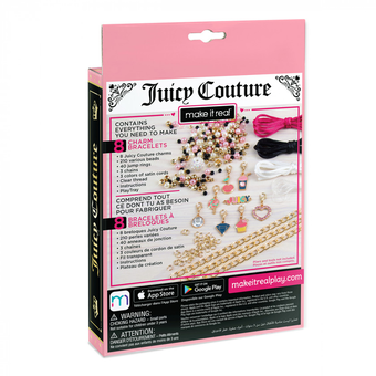  «Міні-набір для створення шарм-браслетів Juicy Couture «Рожевий зорепад» (MR4432)», бренду Make it Real - фото №3 - мініатюра