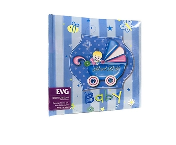 «Фотоальбом EVG 10x15x200 Baby car blue (BKM46200 Baby car blue)», бренда EVG - фото №2 - миниатюра