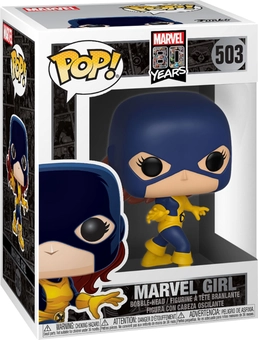  «Колекційна фігурка Funko POP! Marvel 80th First Appearance Marvel Girl (40718)», бренду Funko Pop - фото №3 - мініатюра