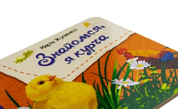 Бумажная книга «Знайомся, я курча», автор Мария Жученко - фото №6 - миниатюра