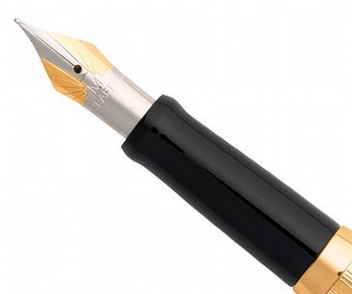  «Перова ручка Sheaffer Sagaris Fluted Gold (Sh947404)», бренду Sheaffer - фото №2 - мініатюра