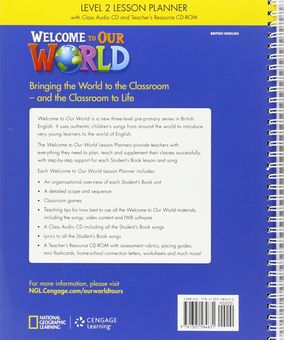 Паперова книга «Welcome to Our World 2 Lesson Planner + Audio CD + Teacher's Resource CD-ROM» - фото №2 - мініатюра