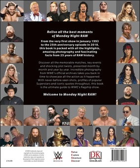Бумажная книга «WWE RAW The First 25 Years », авторов Дин Миллер, Джейк Блэк, Джонатан Хилл - фото №4 - миниатюра