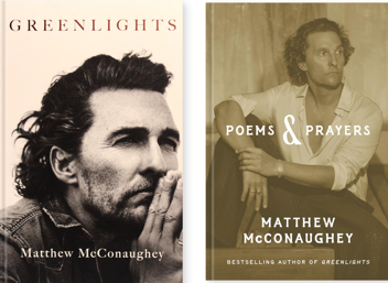 Паперова книга «Greenlights. Poems & Prayers (set of 2 books)», автор Меттью Макконахі - фото №1 - мініатюра