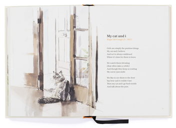 Бумажная книга «The Book of Cat Poems», автор Ана Сэмпсон - фото №7 - миниатюра