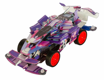  «Пазл 3D Spin Master Перегоновий автомобіль фіолетовий 34 елементи (SM98388/6044918-2)», бренду Spin Master - фото №2 - мініатюра