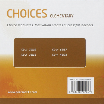 Паперова книга «Choices Elementary Class Audio CDs (6)», авторів Майкл Харрісон, Анна Сикоржинська - фото №2 - мініатюра