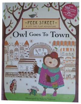Паперова книга «Peek Street. Owl Goes to Town » - фото №1 - мініатюра
