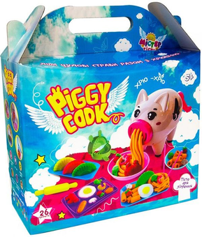  «Набор для творчества Strateg Мистер тесто - Piggy Cook (71511)», бренда Strateg - фото №1 - миниатюра