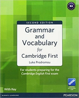 Бумажная книга «Grammar and Vocabulary for Cambridge First (2nd Edition) with Answer Key & Longman Dictionaries Online Access», автор Люк Продрому - фото №1 - миниатюра