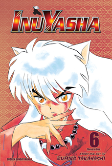 Паперова книга «Inuyasha. 3-in-1 Edition. Volume 6», автор Руміко Такахаші - фото №1 - мініатюра
